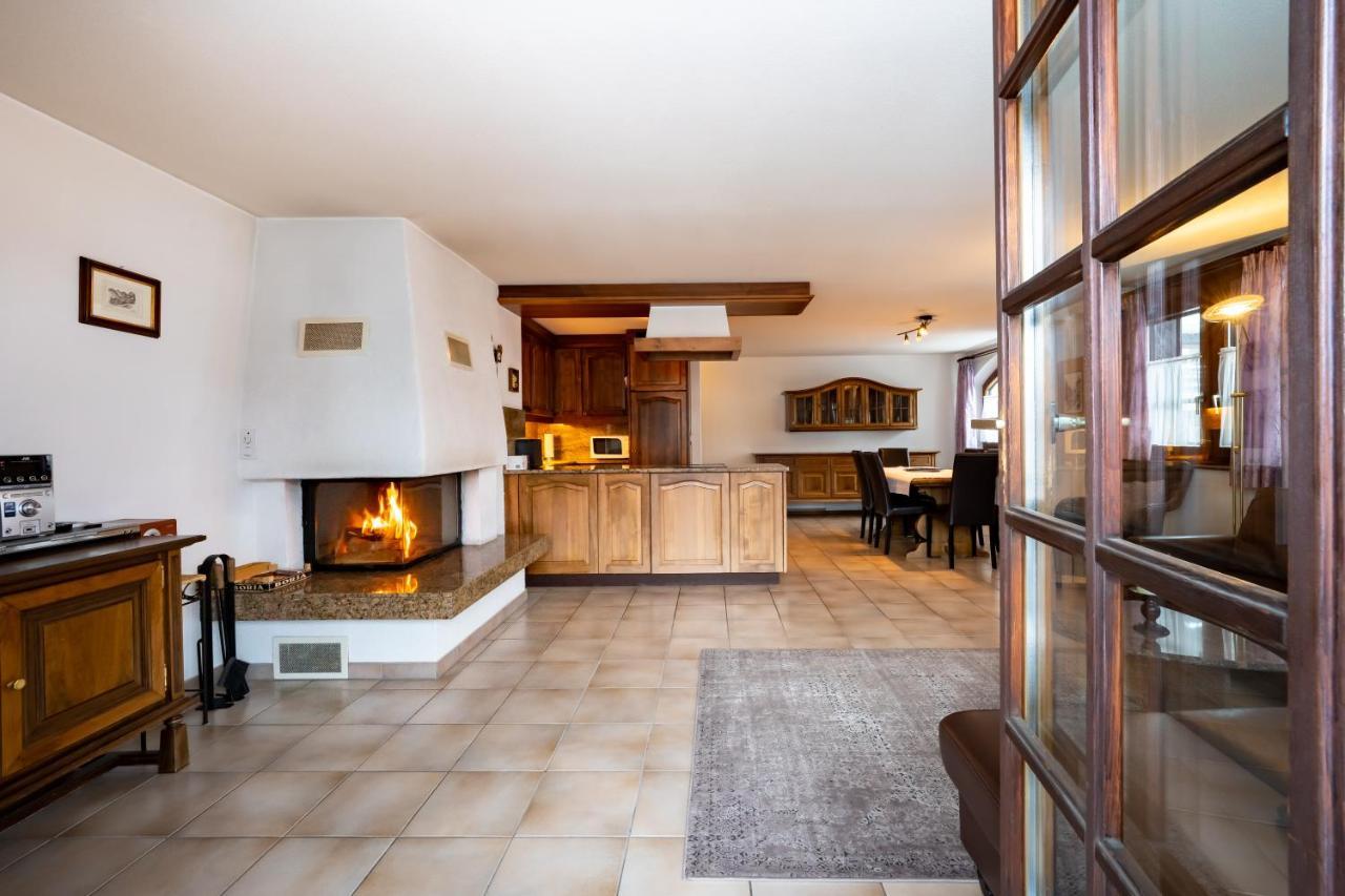 Ferienwohnung Haus Zer Weidu Zermatt Exterior foto